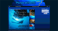 Desktop Screenshot of pett.plongee-loisir.com